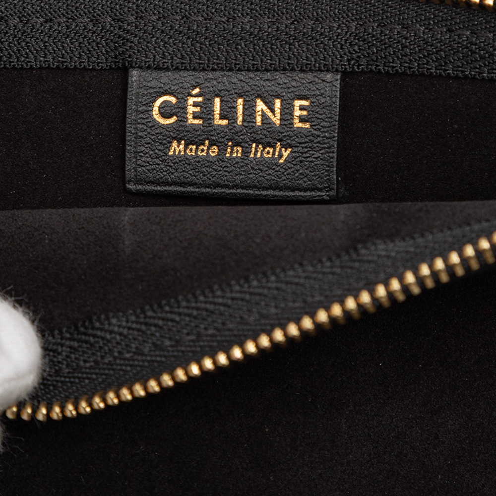 Pre-Loved Celine Leather Open Triangle Sac Handbag - Picture 5 of 8